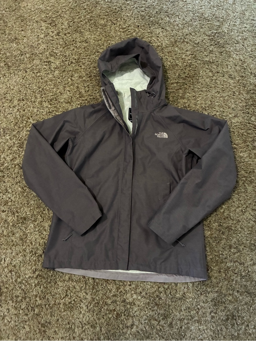 The North Face Venture 2 rain jacket- Dark Gray/purpleish